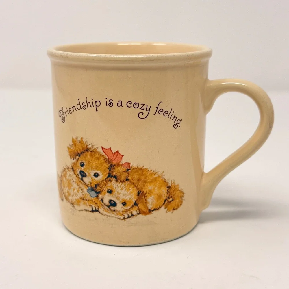 Vintage Hallmark Mugs Set‎ of 4 – Inspirational Religious Friendship – Japan